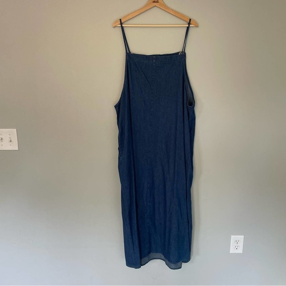 Vintage Quacker Factory Christmas Embroidered Denim Dress in Women’s SIZE 22W - Picture 9 of 11